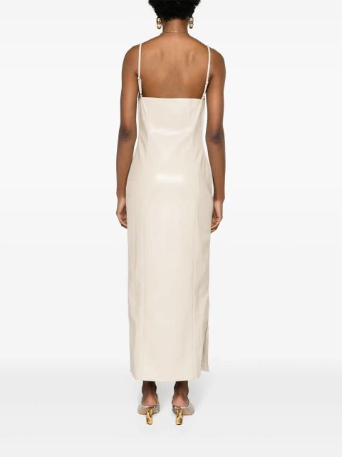 Nanushka Ilara slip midi dress - Neutrals