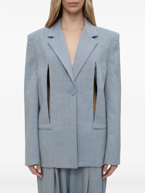 Christopher Esber Slashed Bikini blazer - Blue - zdjęcie produktu nr 1