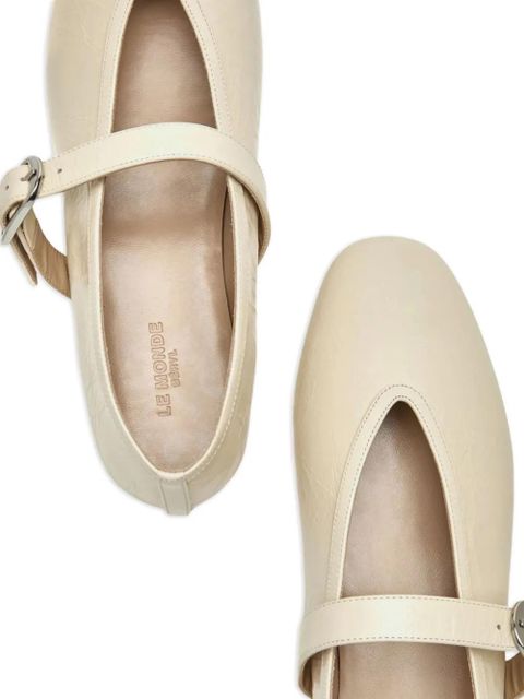 Le Monde Beryl Stella buckle ballet - Neutrals