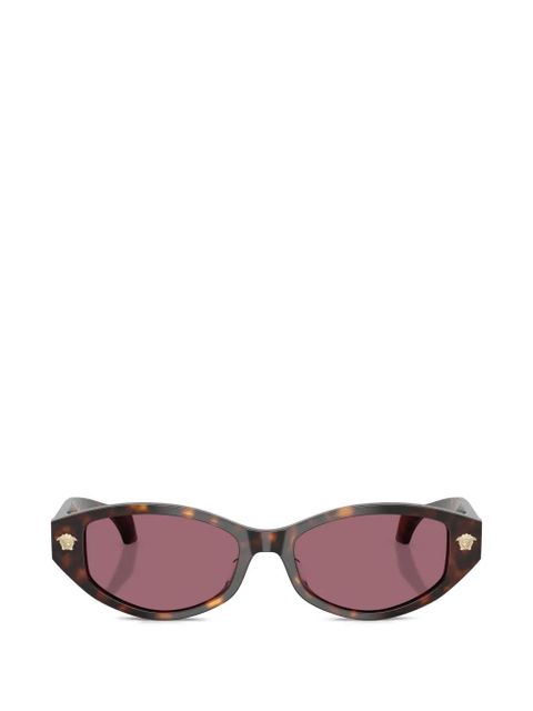 Versace Eyewear cat-eye sunglasses - Brown - zdjęcie produktu nr 1