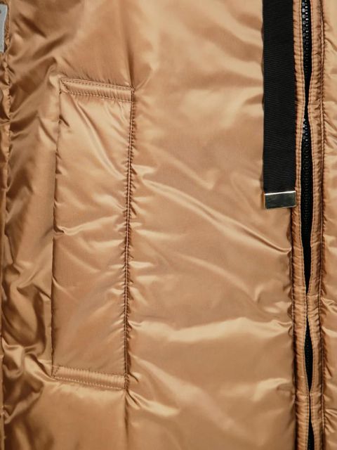 Max Mara Greengo hooded gilet - Brown