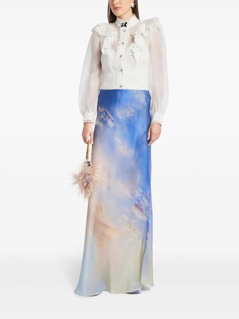 ZIMMERMANN Crush blouse - White - zdjęcie produktu nr 2