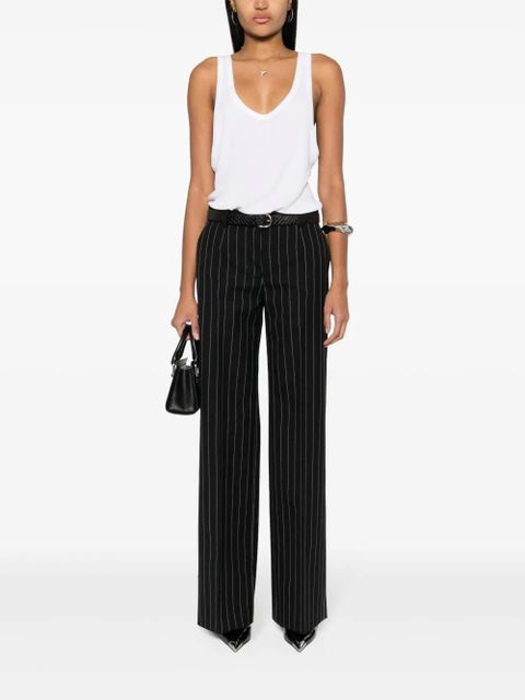 Dolce & Gabbana pinstriped straight-leg trousers - Black - zdjęcie produktu nr 2