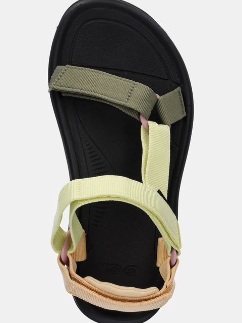 Teva sandały damskie kolor żółty