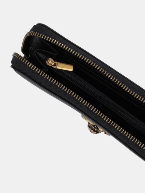 Kurt Geiger London portfel skórzany damski kolor czarny 3599000109