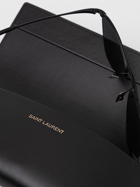 Saint Laurent okulary przeciwsłoneczne damskie kolor czarny SL 830