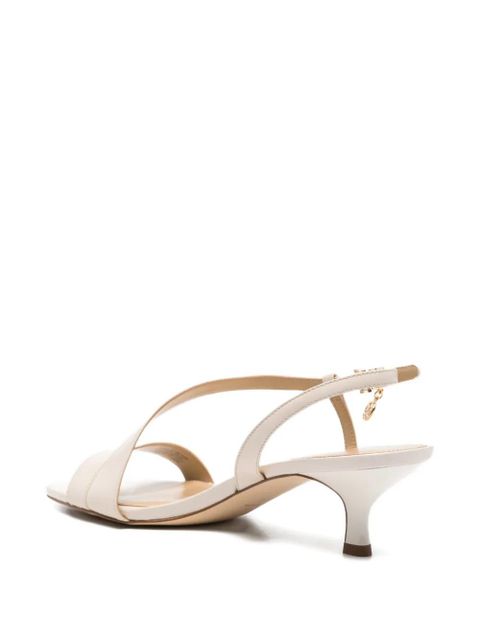 Michael Kors Jaida asymmetric slingback sandals - Neutrals