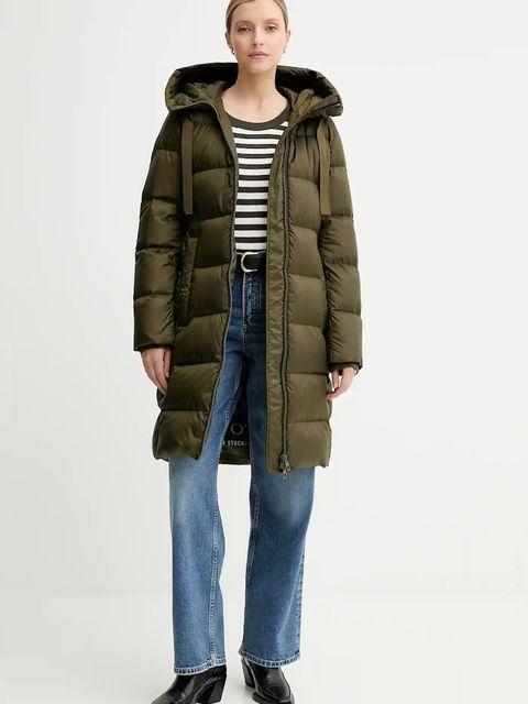 Marc O'Polo longsleeve bawełniany kolor zielony 5000007074