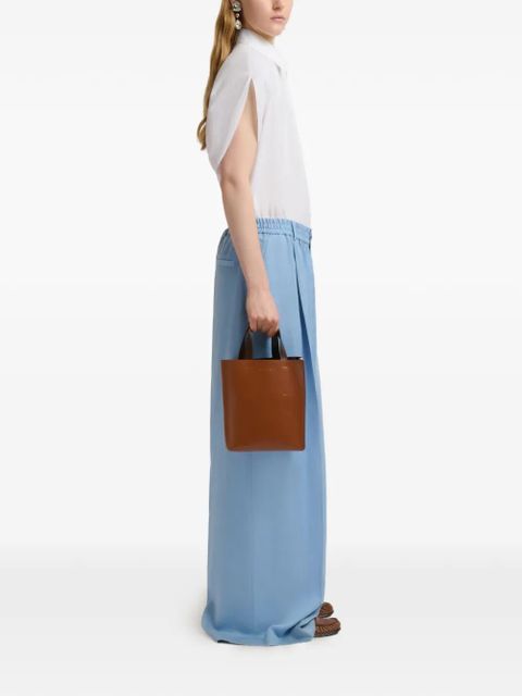 Marni mini Museo colour-block leather tote bag - Brown - zdjęcie produktu nr 2