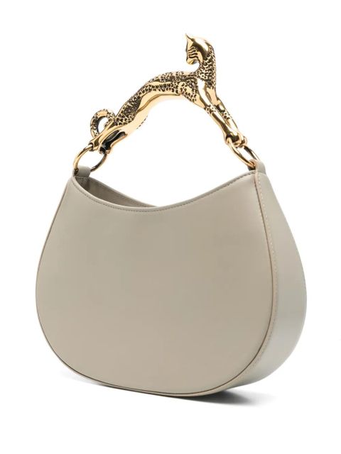 Lanvin cat leather tote bag - Green - zdjęcie produktu nr 2