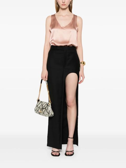 Balmain silk top - Pink