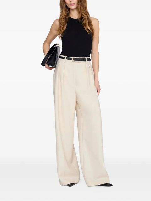 ANINE BING Cole ribbed tank top - Black - zdjęcie produktu nr 2