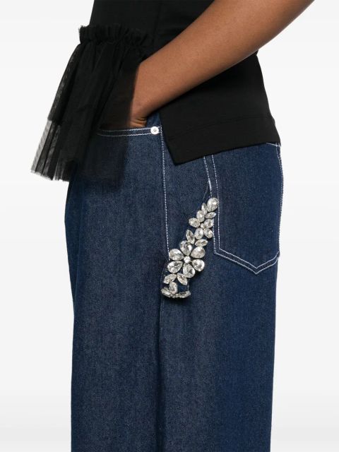 Simone Rocha Puddle jeans - Blue