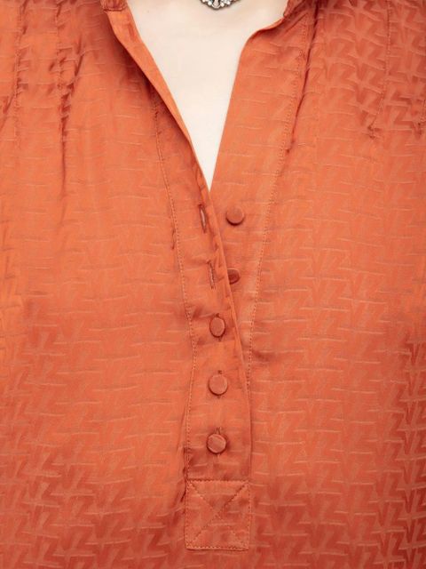 Zadig&Voltaire Topher satin blouse - Orange