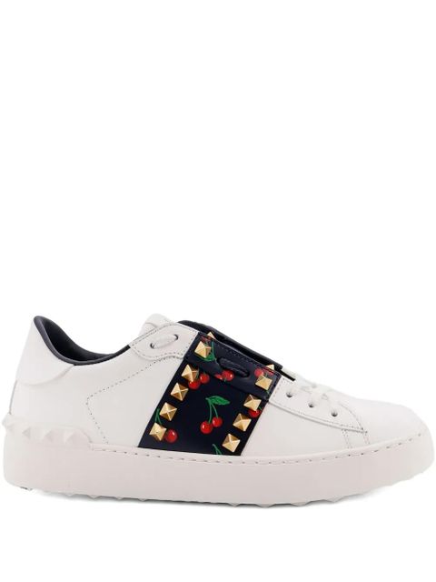 Valentino Garavani rockstud cherry sneakers - White - zdjęcie produktu nr 1