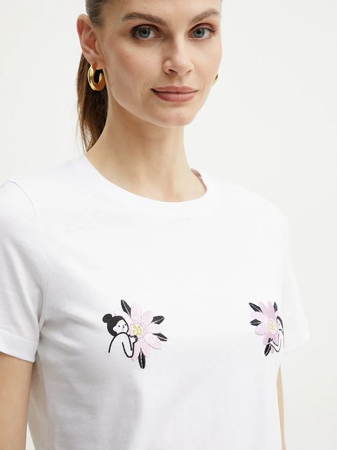 Marella t-shirt bawełniany CAUCASO