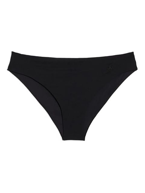 Jil Sander jersey texture bikini bottom - Black