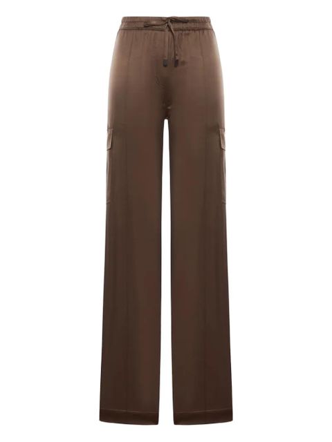 TOM FORD elasticated-waist cargo-pockets trousers - Brown - zdjęcie produktu nr 1