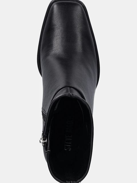 Steve Madden botki Harp damskie kolor czarny na słupku 11005106