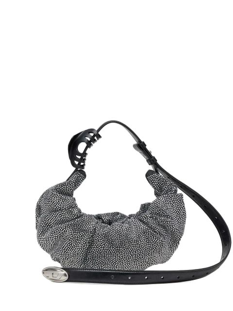 Diesel small Grab-D embellished scrunched shoulder bag - Grey - zdjęcie produktu nr 1