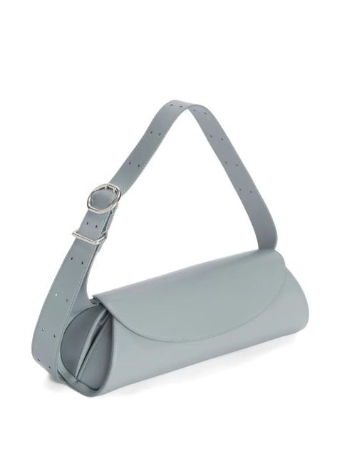 Jil Sander small Cannolo leather shoulder bag - Grey - zdjęcie produktu nr 2