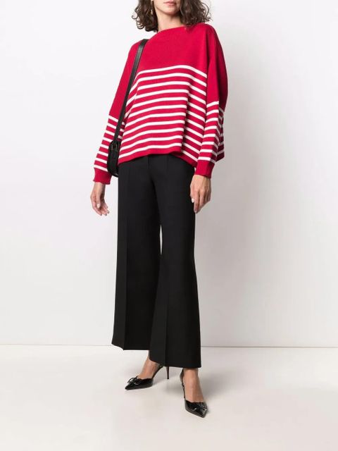 Valentino Garavani tailored wide-leg trousers - Black