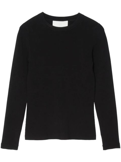 3.1 Phillip Lim jersey top - Black - zdjęcie produktu nr 1
