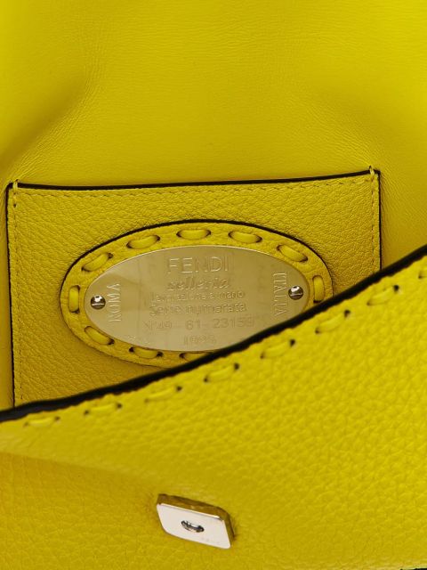 FENDI mini Baguette tote bag - Yellow