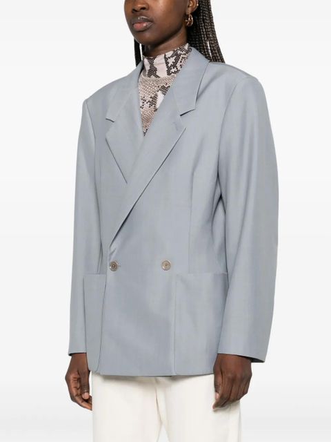 LEMAIRE double-breasted blazer - Grey