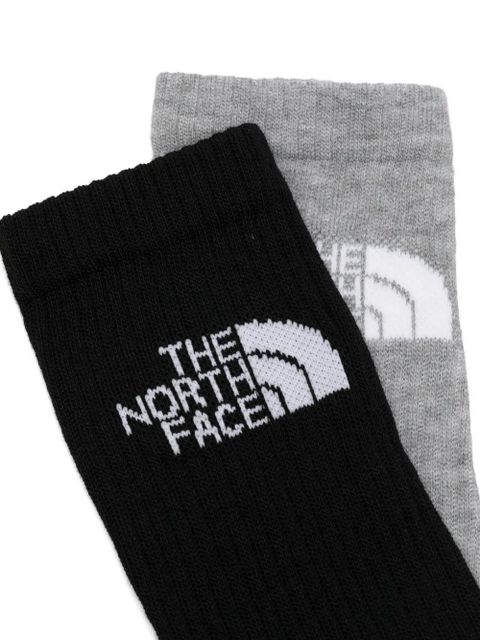 The North Face logo-detail socks (set of three) - Black - zdjęcie produktu nr 2