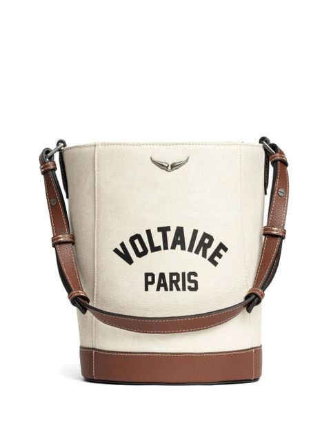 Zadig&Voltaire logo-print bucket bag - White - zdjęcie produktu nr 1