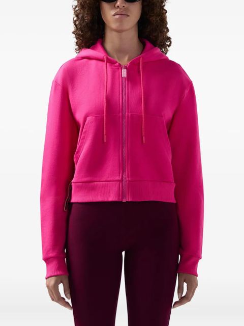 GCDS zip hooded jumpers - Pink