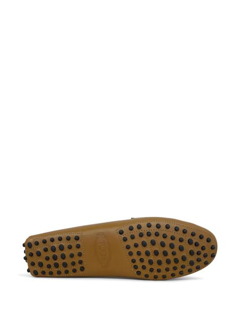 Tod's Gommini chain-accent loafers - Brown