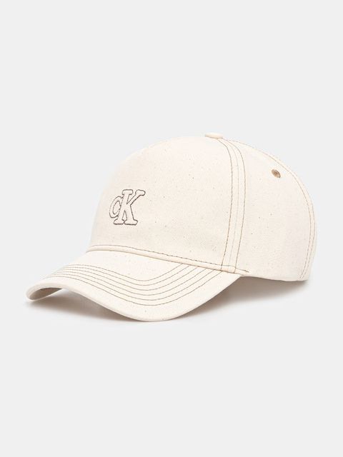 Calvin Klein czapka z daszkiem bawełniana - zdjęcie produktu nr 1