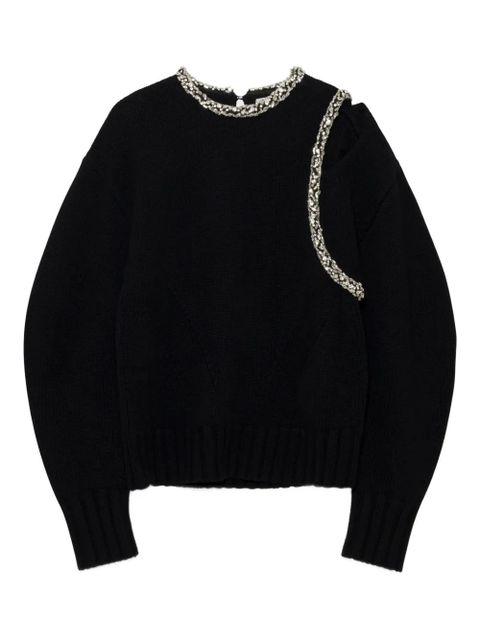 Simkhai Monroe embellished sweater - Black - zdjęcie produktu nr 1