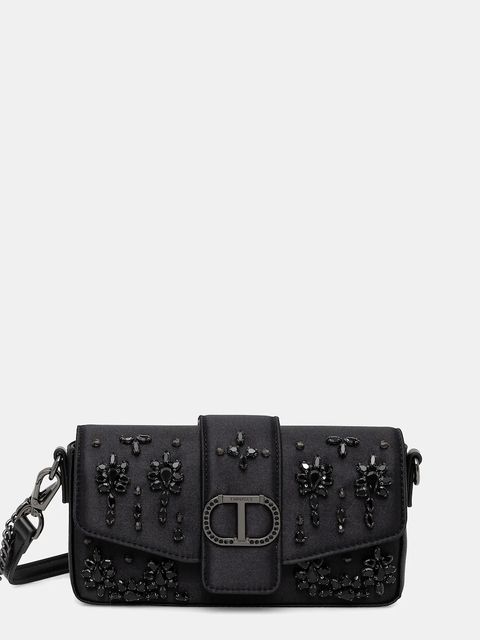 Twinset torebka kolor czarny 252TD8380 - zdjęcie produktu nr 1