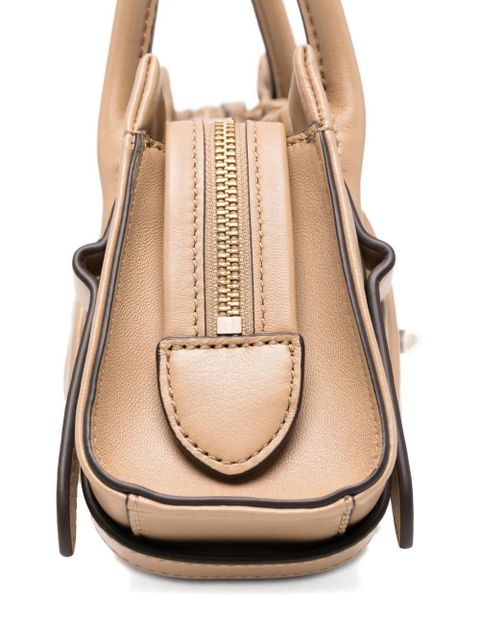 Marc Jacobs The Small Cristina gathered padlock tote bag - Brown