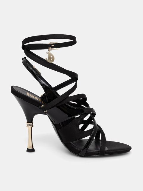 Just Cavalli sandały na szpilce - zdjęcie produktu nr 1