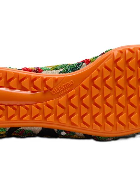 Valentino Garavani Chromathon lave-up fastening sneakers - Neutrals