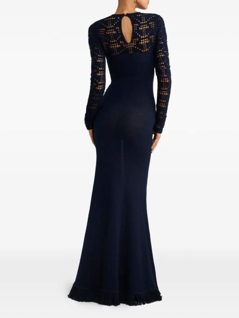 ETRO cotton maxi dress - Blue