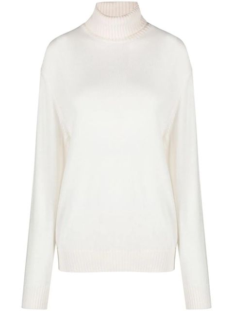 Jil Sander roll neck wool jumper - Neutrals - zdjęcie produktu nr 1