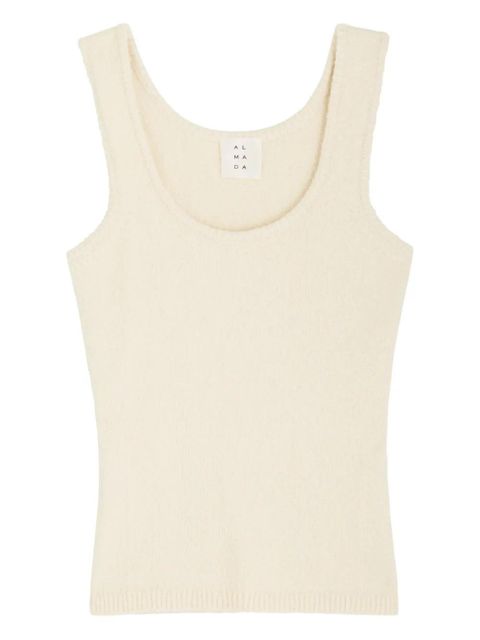 Almada Label Riri scoop-neck top - Neutrals - zdjęcie produktu nr 1