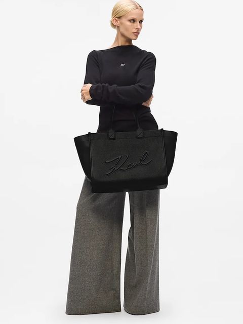 Karl Lagerfeld torebka K/SKUARE kolor czarny A4W30257