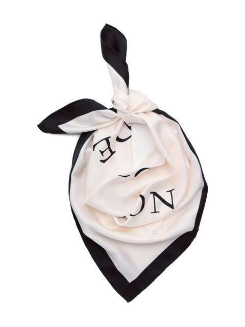 LouLou de Saison square-shape scarf - Neutrals