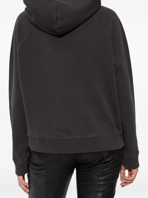 Zadig&Voltaire graphic-print hoodie - Grey