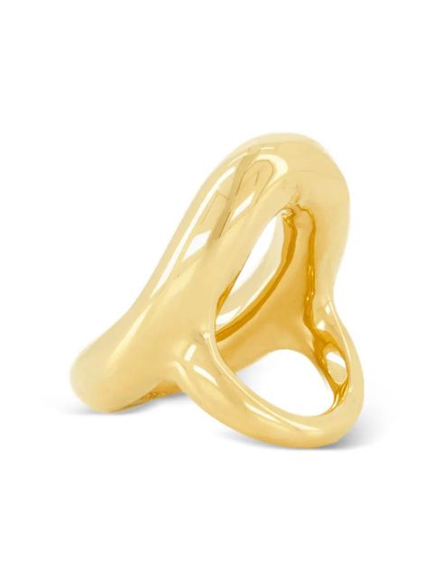 Rabanne oval-frame gold ring - zdjęcie produktu nr 2