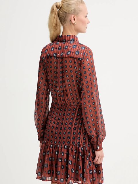 Morgan sukienka kolor brązowy mini rozkloszowana RILGAL.F