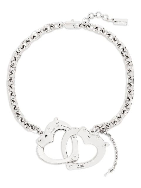 Marc Jacobs heart handcuff necklace - Silver - zdjęcie produktu nr 1