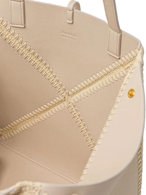 Nanushka The Origami tote bag - Neutrals