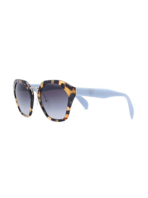 Prada Eyewear tortoise-effect sunglasses - Brown - zdjęcie produktu nr 2